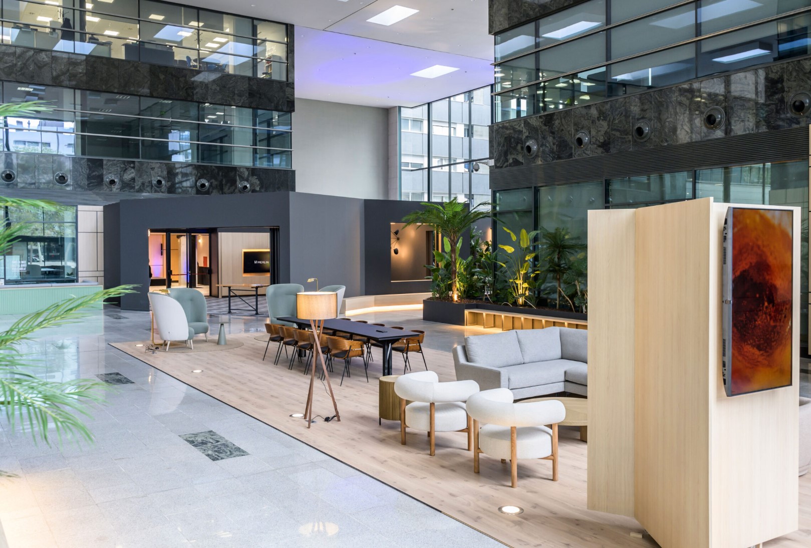 Atrium 22@ - edificio b business park 11 Atrium 22@ - edificio b business park 11